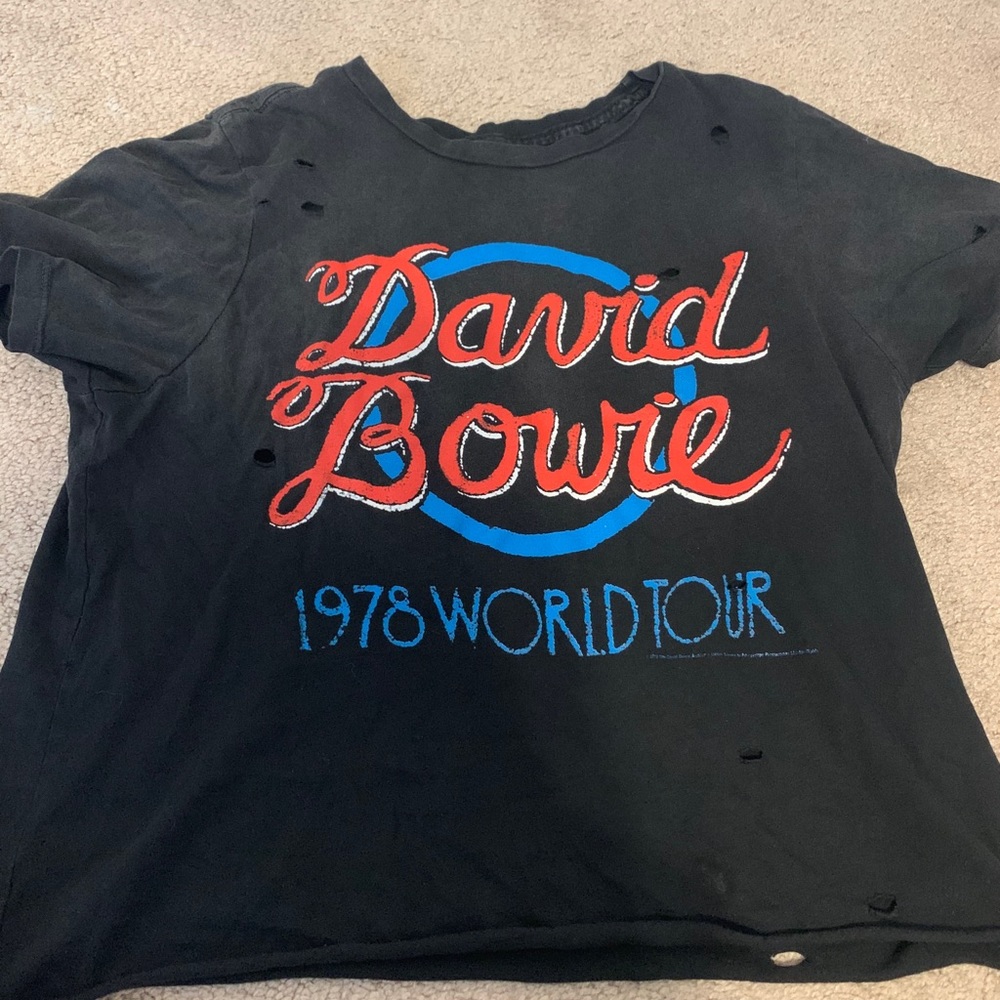David Bowie tee shirt